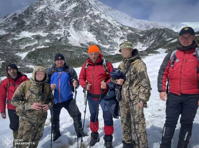 Знайдено туристів, які в негоду потребували допомоги Знайдено туристів, які в негоду потребували допомоги