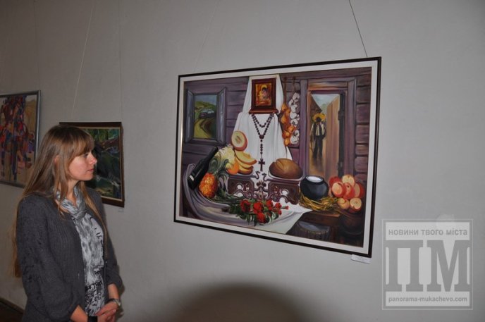 У Мукачеві відкрилась виставка творчих робіт художників міста (ФОТОРЕПОРТАЖ) – 05