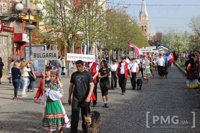 У Мукачеві урочисто відкрили чемпіонат світу зі слідової роботи службових собак – 42