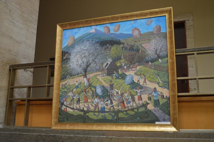 У фойє Закарпатської ОДА відкрили виставку художника Тараса Данилича – 09