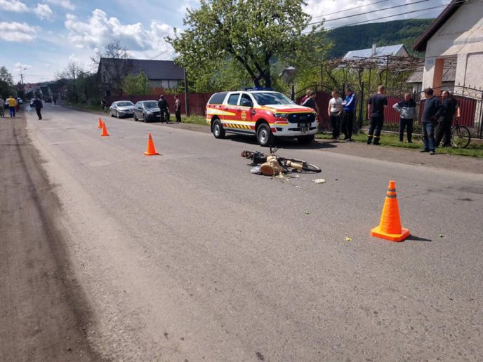 ДТП за участі мотоцикла: водій у лікарні – 01 ДТП за участі мотоцикла: водій у лікарні – 01