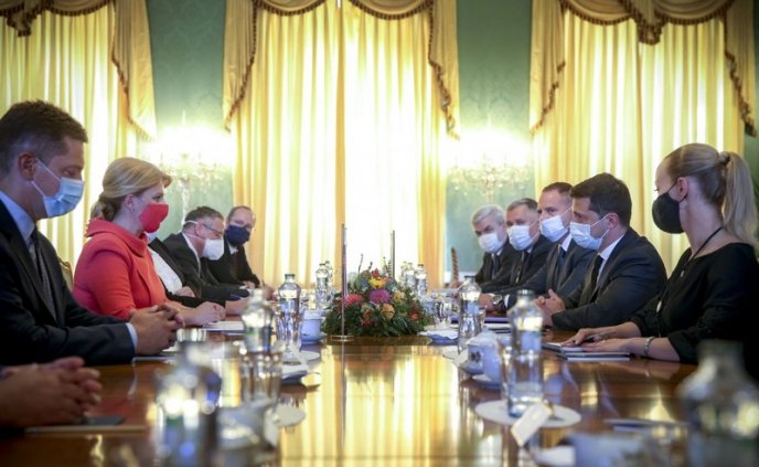 Володимир Зеленський у Словаччині: фоторепортаж – 06