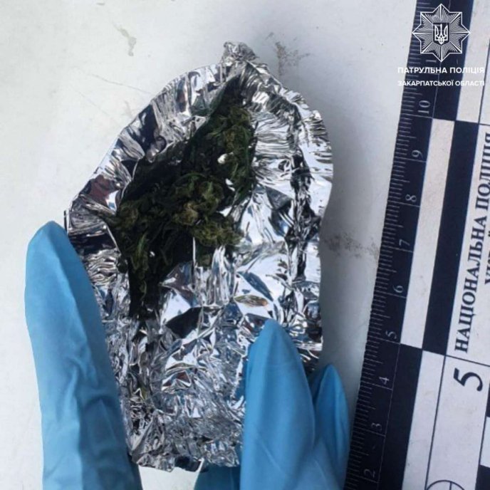 Патрульна поліція Закарпаття виявила заборонені речовини у 6 громадян – 02