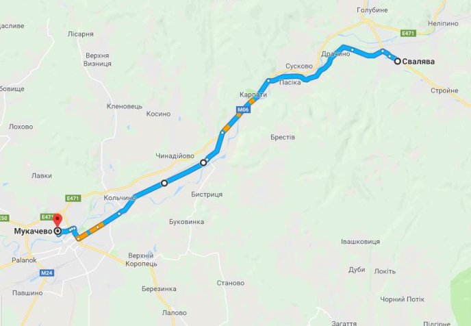 Капітальний ремонт дороги "Свалява – Мукачево" триває – 01