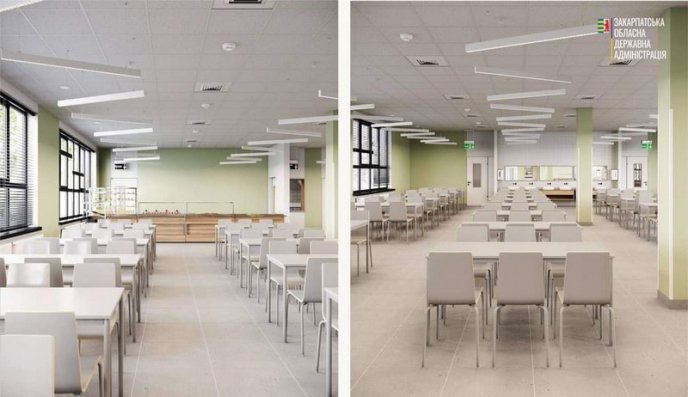У школах Закарпаття модернізують їдальні: як вони виглядатимуть – 02