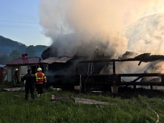 У курортному селі сьогодні горіла лазня – 01 У курортному селі сьогодні горіла лазня – 01