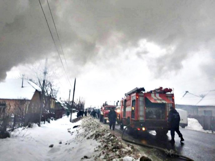 Вогнеборці розповіли про пожежу на Виноградівщині – 01