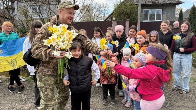 Микола Гудков нарешті опинився вдома / фото: Іван Погоріляк