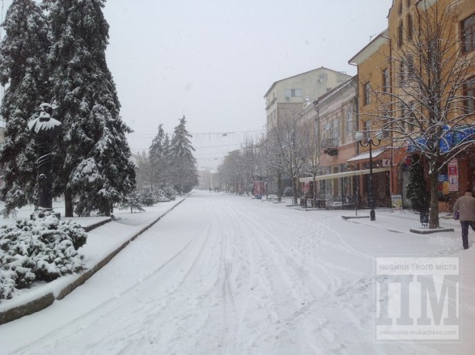 Мукачево та район у сніговій пастці: люди борються з негодою самотужки (ФОТОРЕПОРТАЖ) – 01