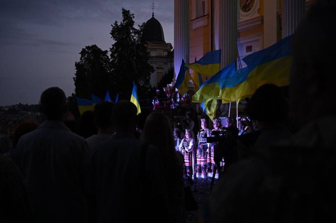 В Ужгороді на світанку лунала молитва за Україну – 06