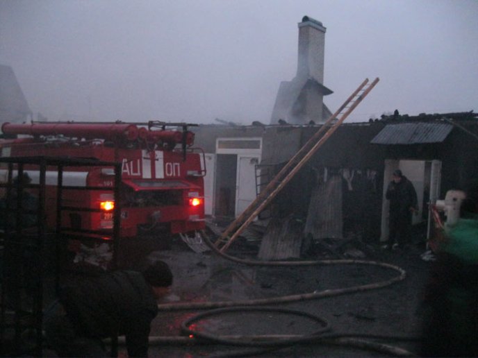 У Синевирі горіла хлібопекарня – 02