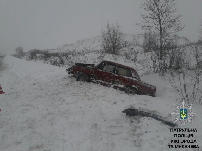 Ще одна ДТП у Ракошині: зіткнулись автомобілі "Volkswagen" і "ВАЗ 2107" – 01