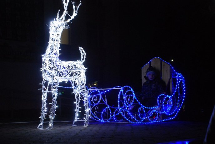 Головну новорічну ялинку району запалили в Іршаві – 12