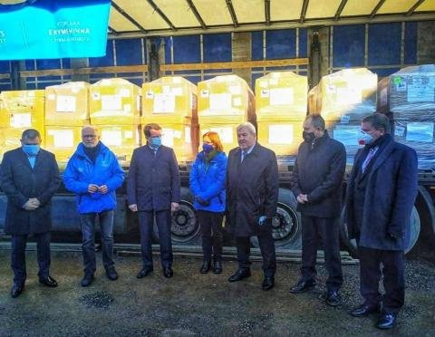 Угорщина передала Україні 50 апаратів ШВЛ – 02