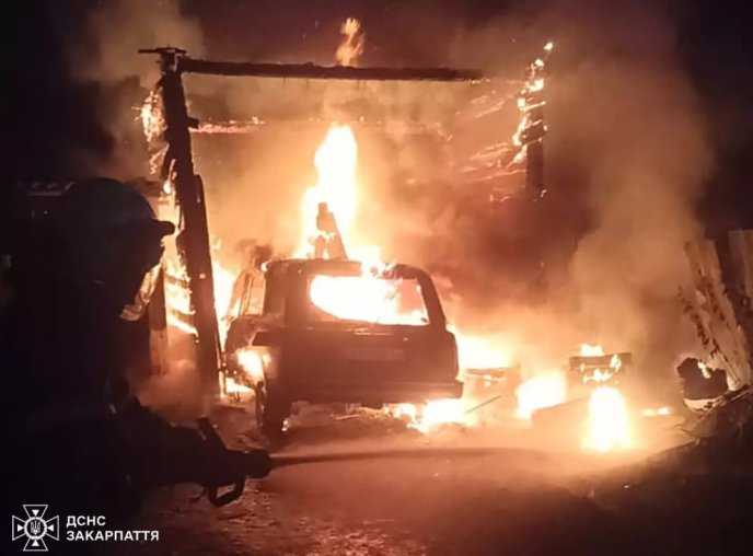 Пожежа у Тячеві