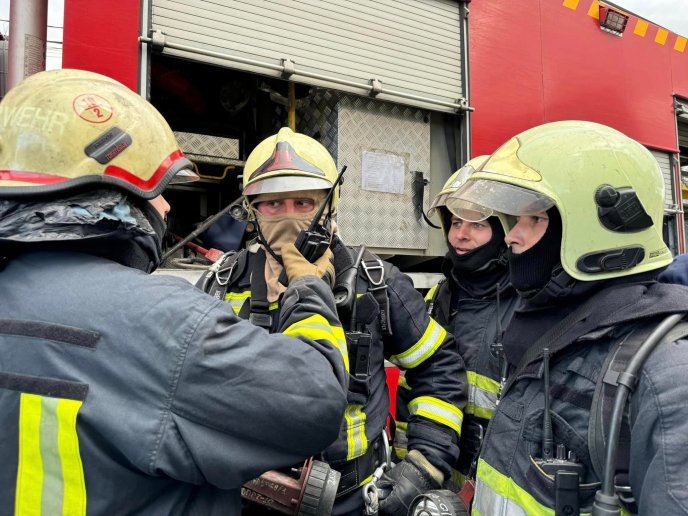 У Мукачівському державному університеті відбулися пожежно-тактичні навчання – 03