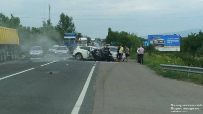 В Ужгороді на об’їзній сталася аварія – 01