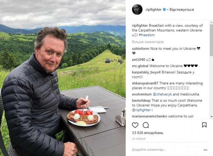 Голлівудські актори в захваті від краси Карпат та озера Синевир – 04