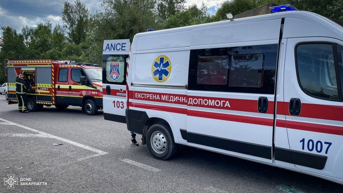 Водія затиснуло в автомобілі: рятувальники опублікували фото з місця ДТП – 02