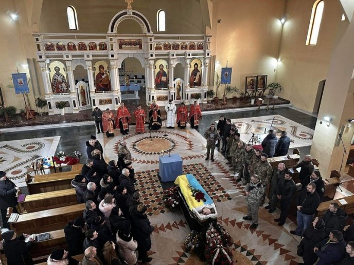 Сьогодні провели в останню путь військовослужбовця 128-ої бригади – 07