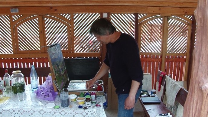 На честь 125-ої річниці Йосипа Бокшая – пленер художників  – 03