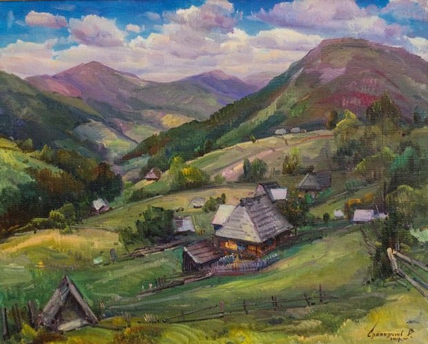 В Ужгороді відкрилась виставка народного художника України Василя Свалявчика "Рідний край" – 08