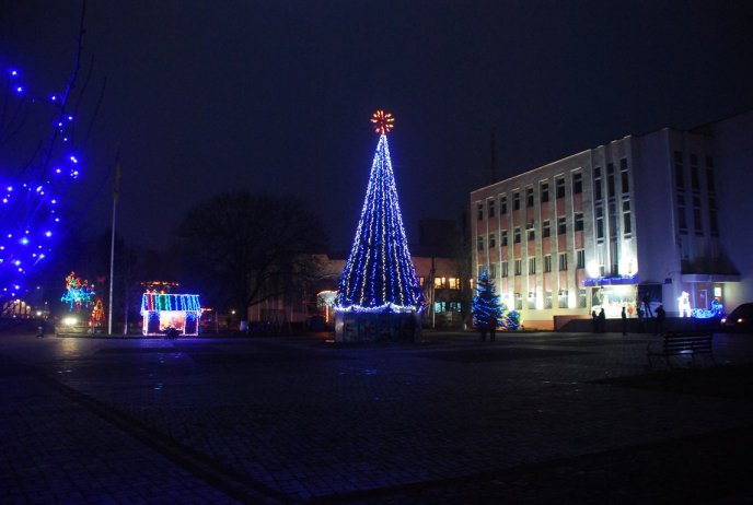 Головну новорічну ялинку району запалили в Іршаві – 16