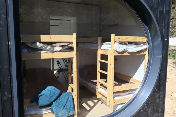 Модульне містечко зможе прийняти 40 дітей / фото: Закарпатська обласна рада