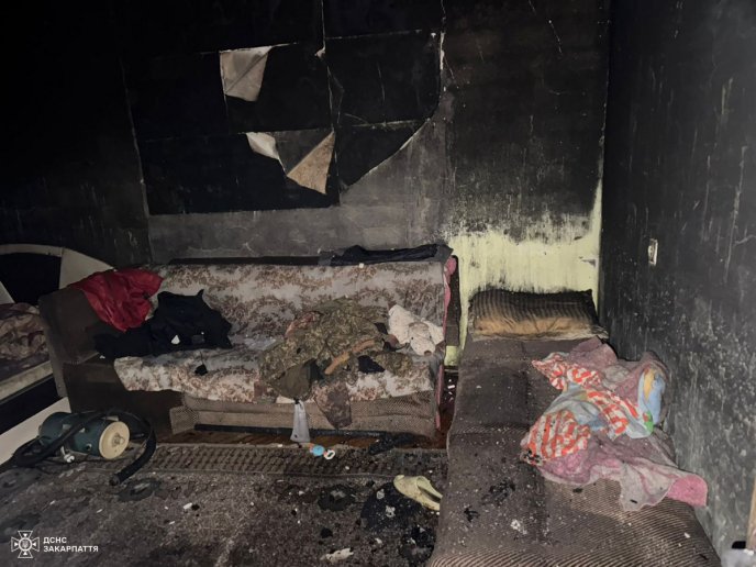 Пожежа у Буштині