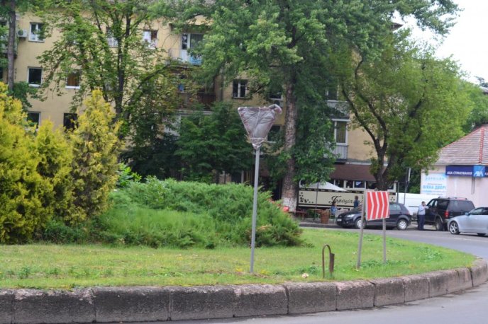 В обласному центрі біля транспортного мосту ввели нову схему руху – 03 В обласному центрі біля транспортного мосту ввели нову схему руху – 03