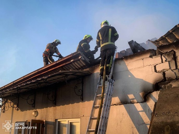 На Тячівщині гасили велику пожежу – 02 Фото — ГУ ДСНС України в Закарпатській області