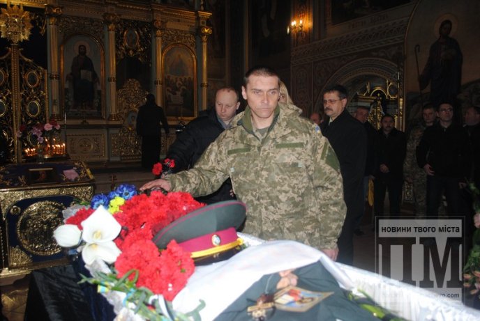У Мукачеві прощались з майором 128-ої бригади Олексієм Гуртовим (ФОТОРЕПОРТАЖ) – 08