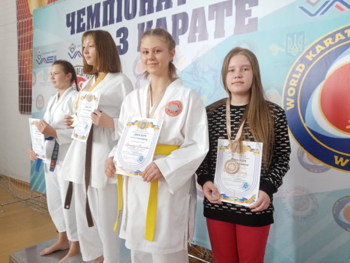 Юні спортсмени з Мукачева здобули призові місця на Чемпіонаті України з карате WKC – 02
