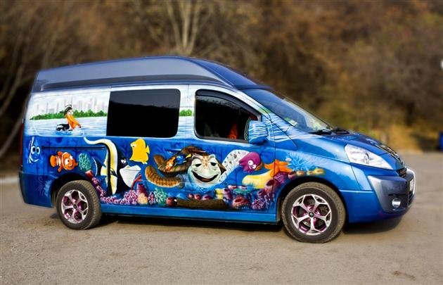 Мукачівець опанувавши мистецтво аерографії почав розмальовувати все підряд (ФОТО)  – 03