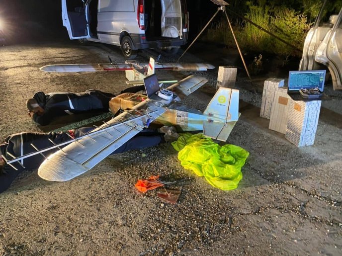 В області знайшли безпілотники, якими переправляли сигарети в Угорщину – 02