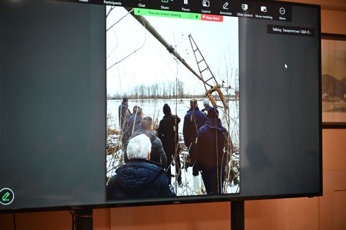 Так виглядає пошкоджена опора