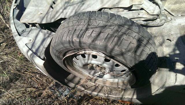 Жахлива ДТП під Ужгородом: автомобіль перекинулася на дах – 02