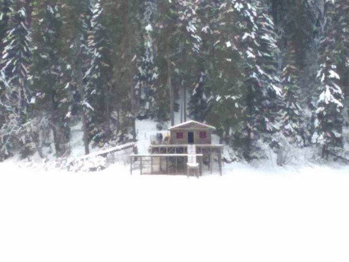 На Синевирі спорудили будиночок для героя останнього фільму Жана Рено  – 07