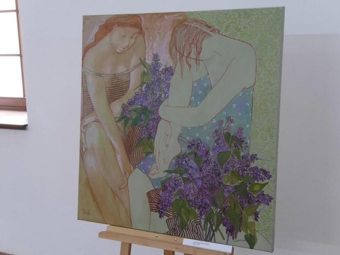 Чотири закарпатські художниці презентували свої роботи – 05