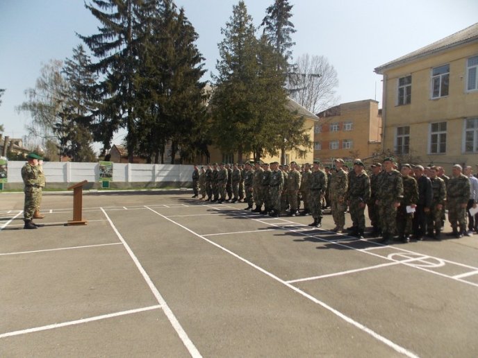 Чопський прикордонний загін урочисто демобілізував військових – 03 Чопський прикордонний загін урочисто демобілізував військових – 03