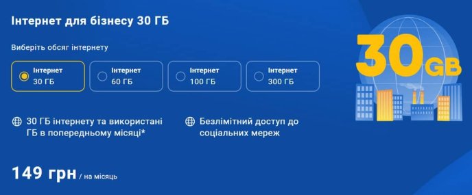 Вартість тарифу Лайфселл