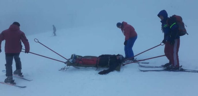 Гірські рятувальники відпрацьовували навички роботи на схилах гори Гимба – 01
