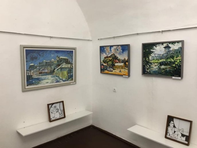 У "Паланку" відкрили виставку відомого закарпатського художника – 04 У "Паланку" відкрили виставку відомого закарпатського художника – 04