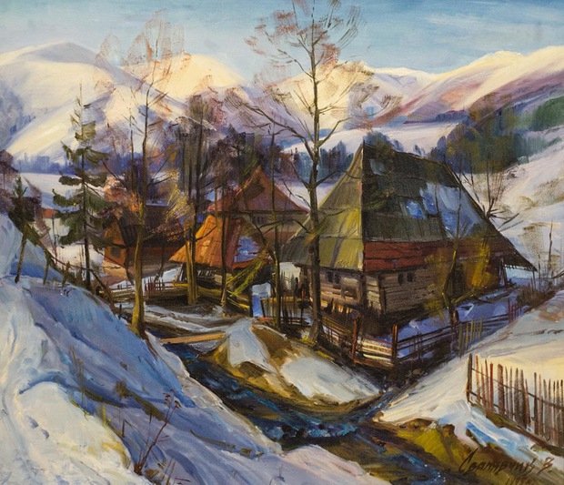 В Ужгороді відкрилась виставка народного художника України Василя Свалявчика "Рідний край" – 07