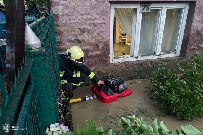 У 7 населених пунктах Ужгородського району зафіксували підтоплення – 05 У 7 населених пунктах Ужгородського району зафіксували підтоплення – 05