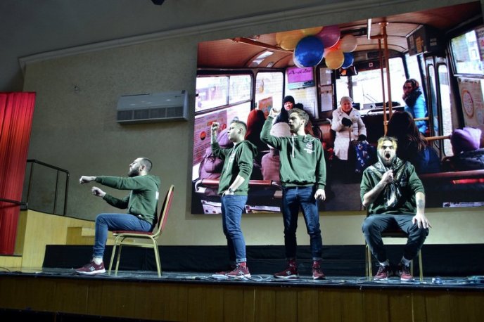 Команда з Ужгорода потрапила у шоу "Ліга сміху" – 05