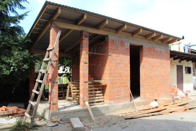 У мукачівському дитсадку №41 будують нову котельню – 06