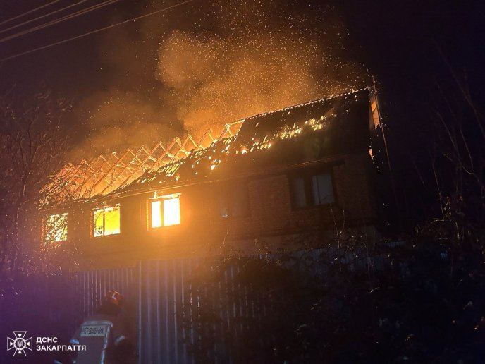 Рятувальники понад дві години боролися з вогнем — що сталося поблизу Ужгорода – 01