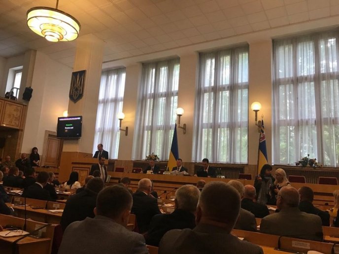 В Ужгороді розпочалася сесія Закарпатської облради – 03 В Ужгороді розпочалася сесія Закарпатської облради – 03
