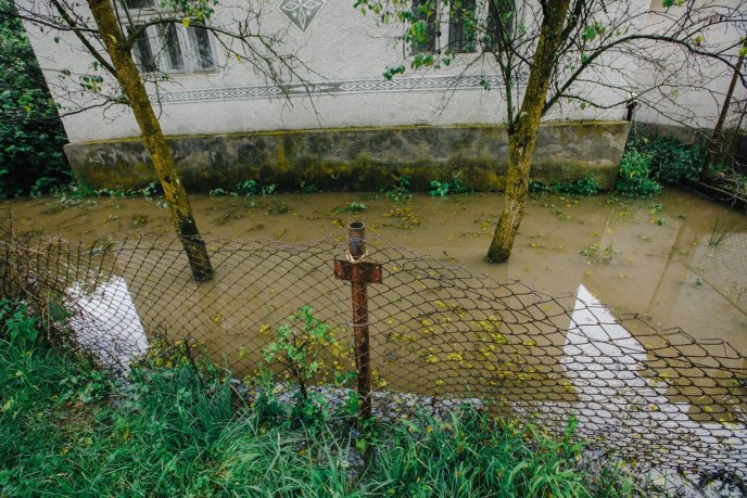 Сильна злива: на Іршавщині підтопило село – 02